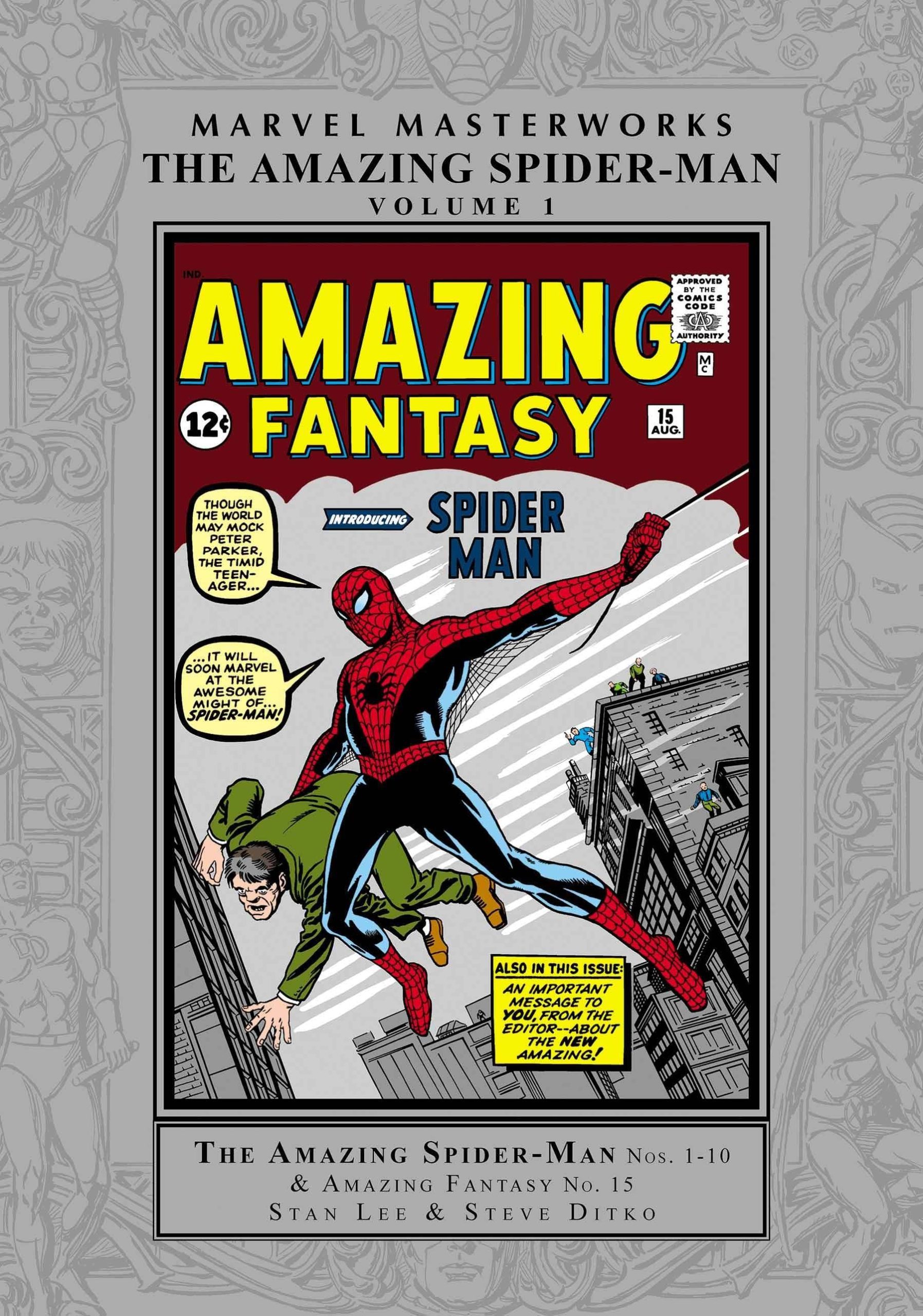 MARVEL MASTERWORKS THE AMAZING SPIDERMAN VOL 1